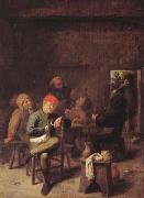 BROUWER, Adriaen, Peasants Smoking and Drinking (mk08)